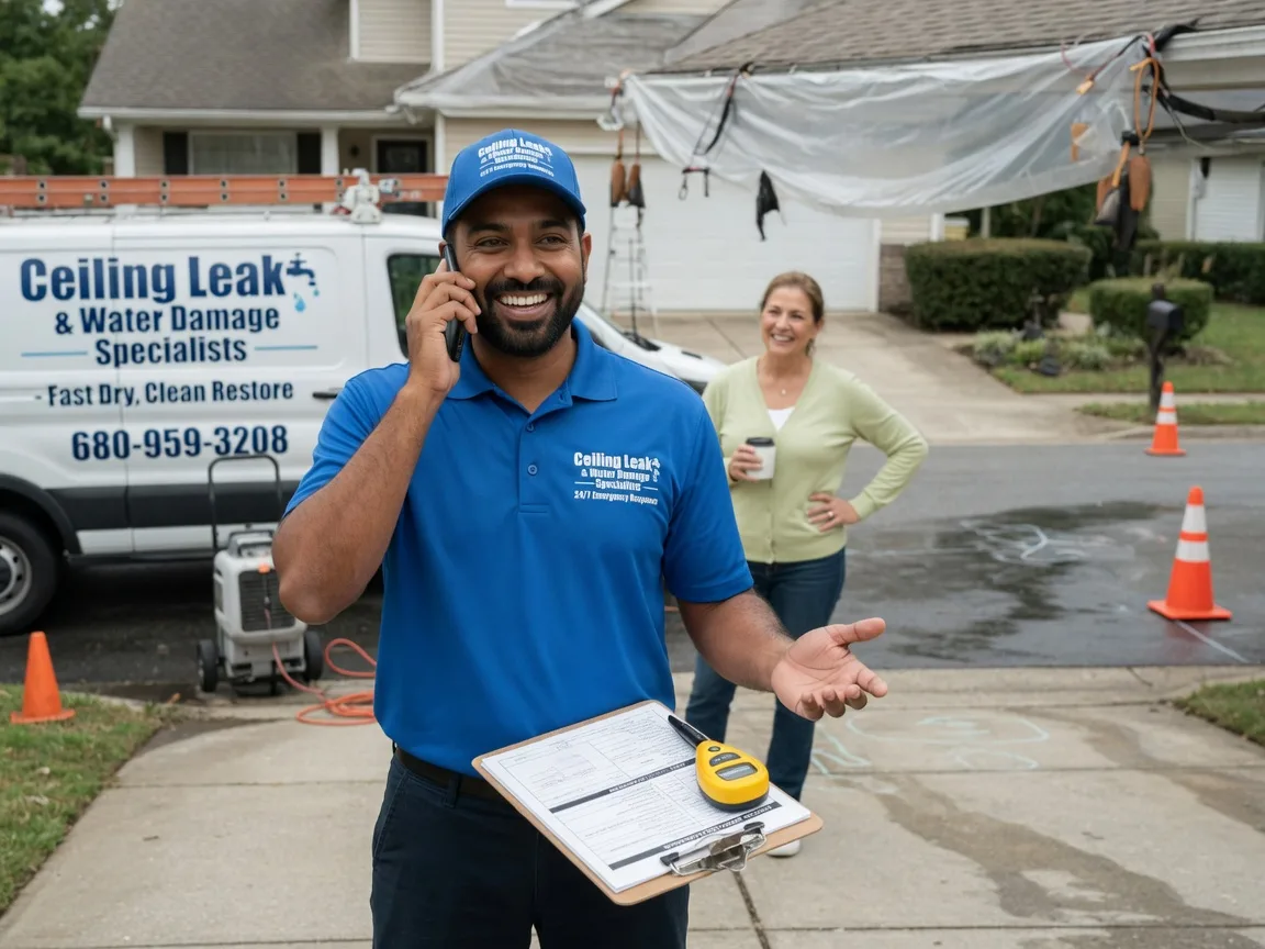 Ceiling Leak Cleanup Kerens, WV FAQs